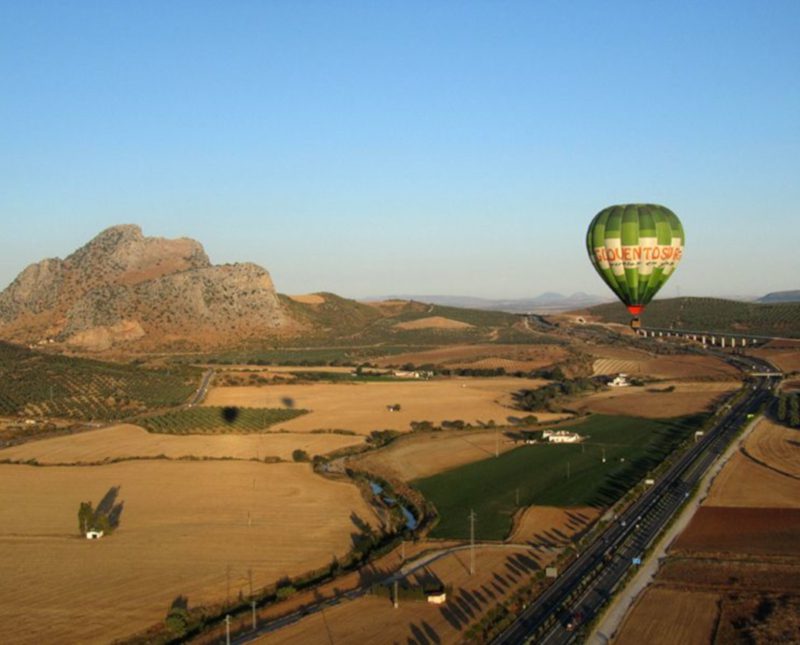 balloon ride in Malaga