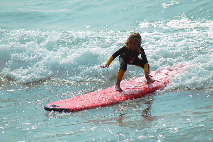 Malaga beaches - surfing and watersports