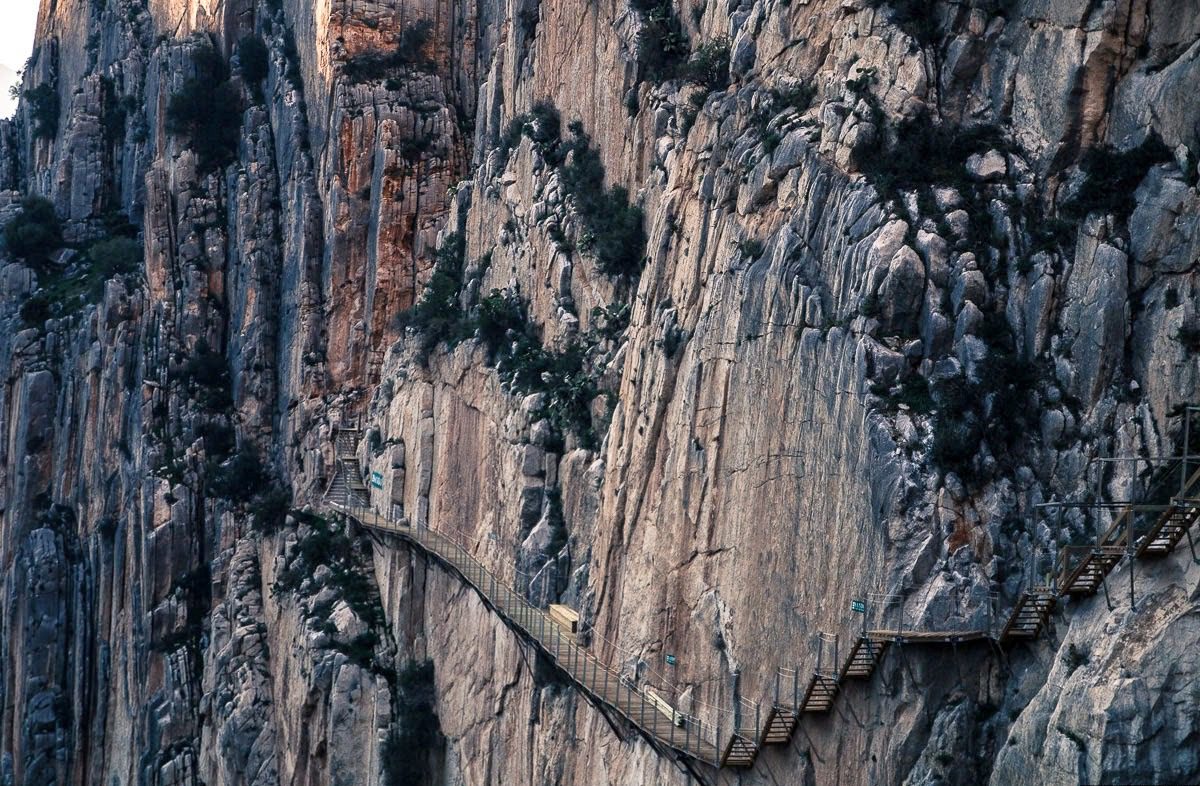 caminito del rey, el chorro