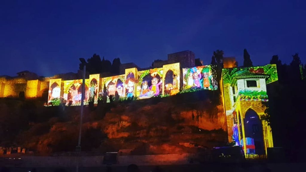 Videomapping Alcazaba